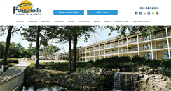 Desktop Screenshot of fourwindsresort.com