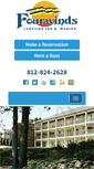 Mobile Screenshot of fourwindsresort.com